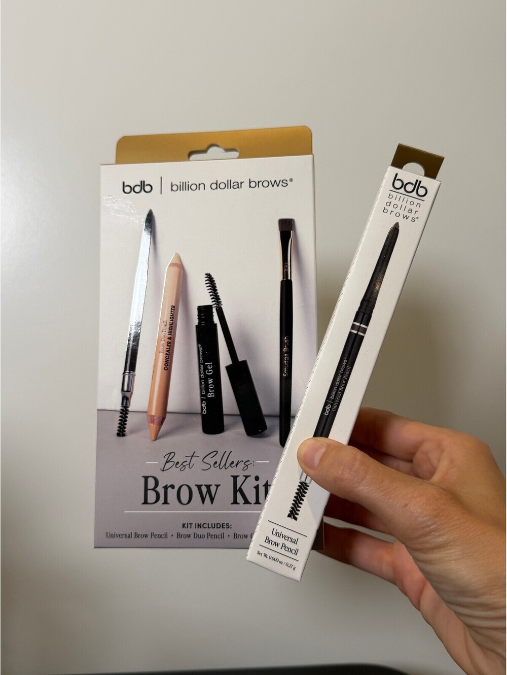 Billion Dollar Brows Best Sellers Brow Kit + Universal Brow Pencil NEW